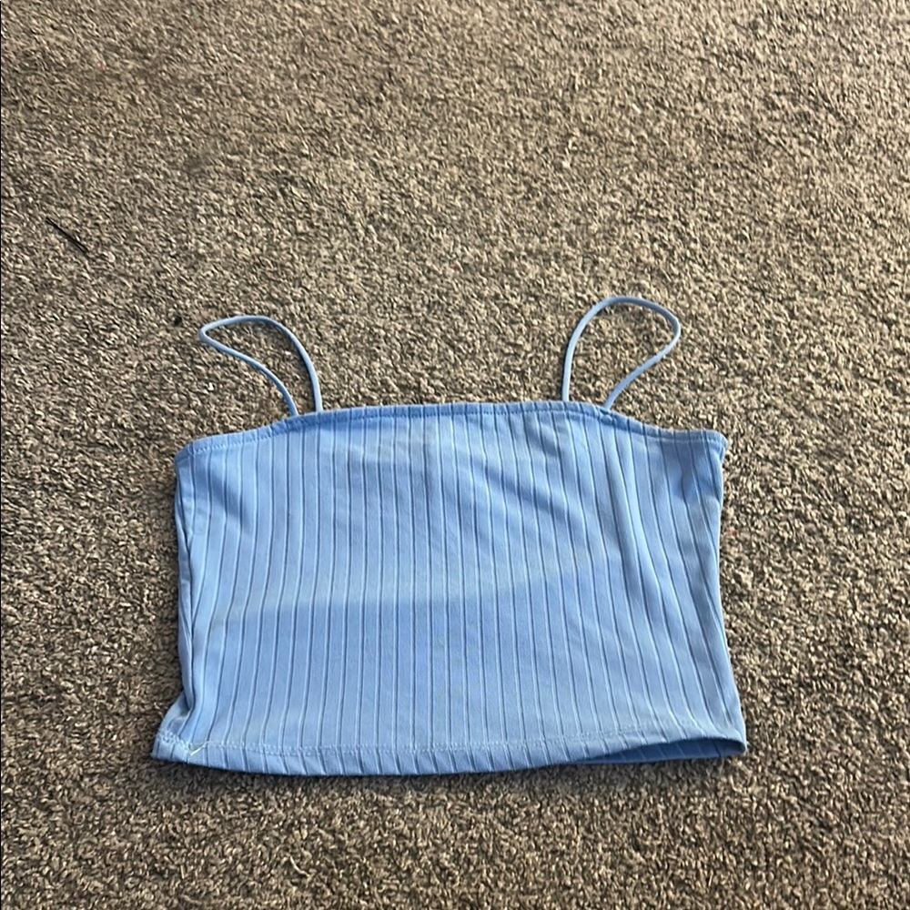 Rue21 Light Blue Ribbed Camisole